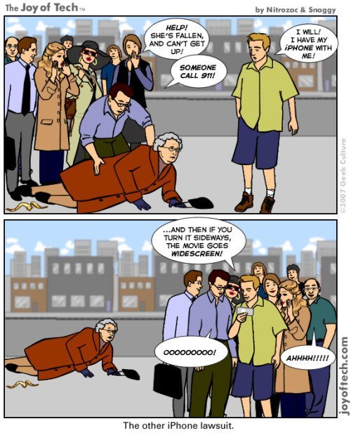 iphone cartoon comic